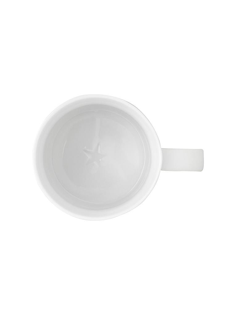 RAEDER | Tasse Sterne 8cm | weiß