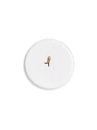 RAEDER | Teller 15cm SCHNEETAG Goldkufen | Weiss