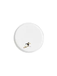 RAEDER | Teller 15cm SCHNEETAG Goldkufen | Weiss