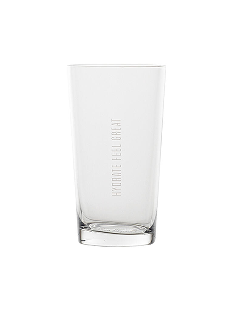 RAEDER | Wasserglas Hydrate feel great 150ml | transparent