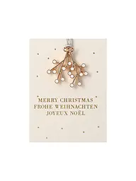 RAEDER | Weihnachts Deko MINI-ORNAMENT Stern | Gold