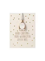 RAEDER | Weihnachts Deko MINI-ORNAMENT Stern | Gold