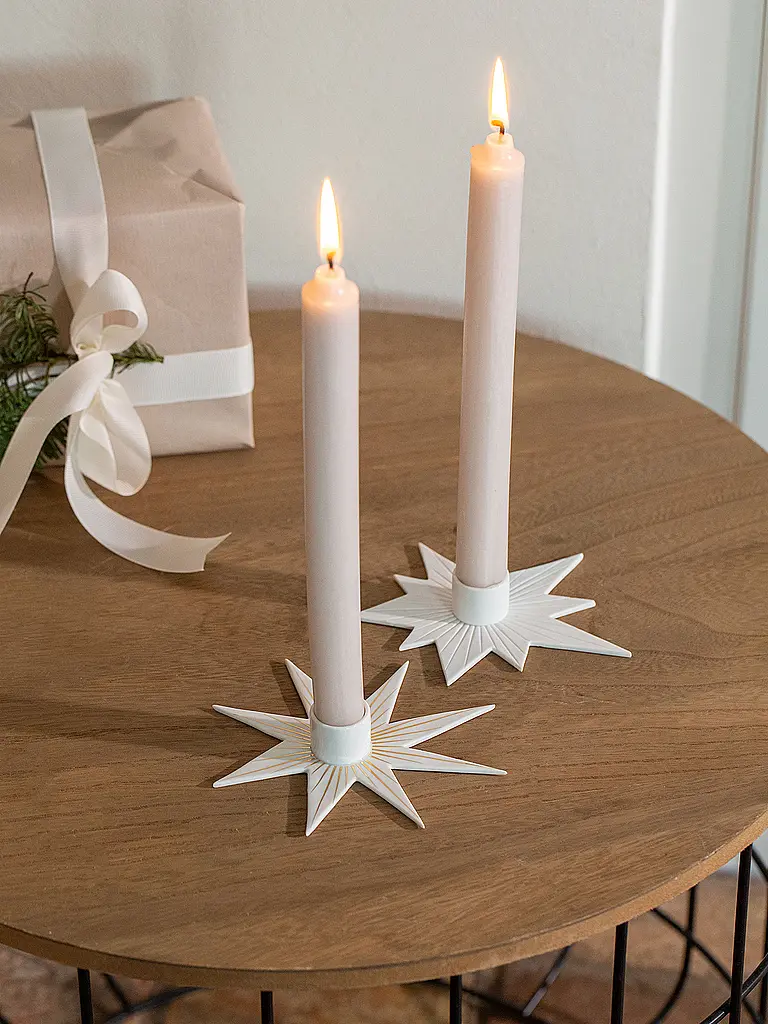 RAEDER | Weihnachts Kerzenhalter Glanz/Gold | Gold