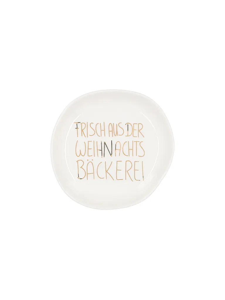 RAEDER | Weihnachts Schälchen 10,5cm Weihnachtsbäckerei  | Weiss