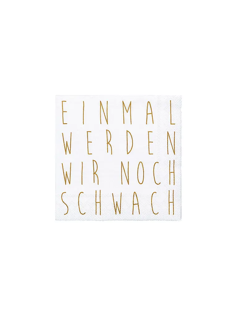 RAEDER | Weihnachts-Servietten 25x25cm  | Weiss
