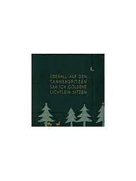 RAEDER | Weihnachts-Servietten 25x25cm STILL ERLEUCHTET | Dunkelblau
