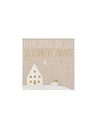 RAEDER | Weihnachts-Servietten 33x33cm  | Camel