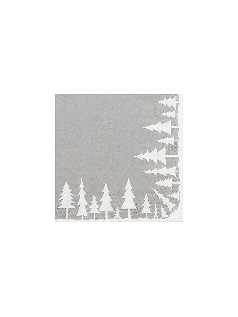 RAEDER | Weihnachts-Servietten 33x33cm  | Hellblau