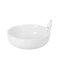 RAEDER | Weihnachtsschale Santas 14cm Tagträumer  | Weiss