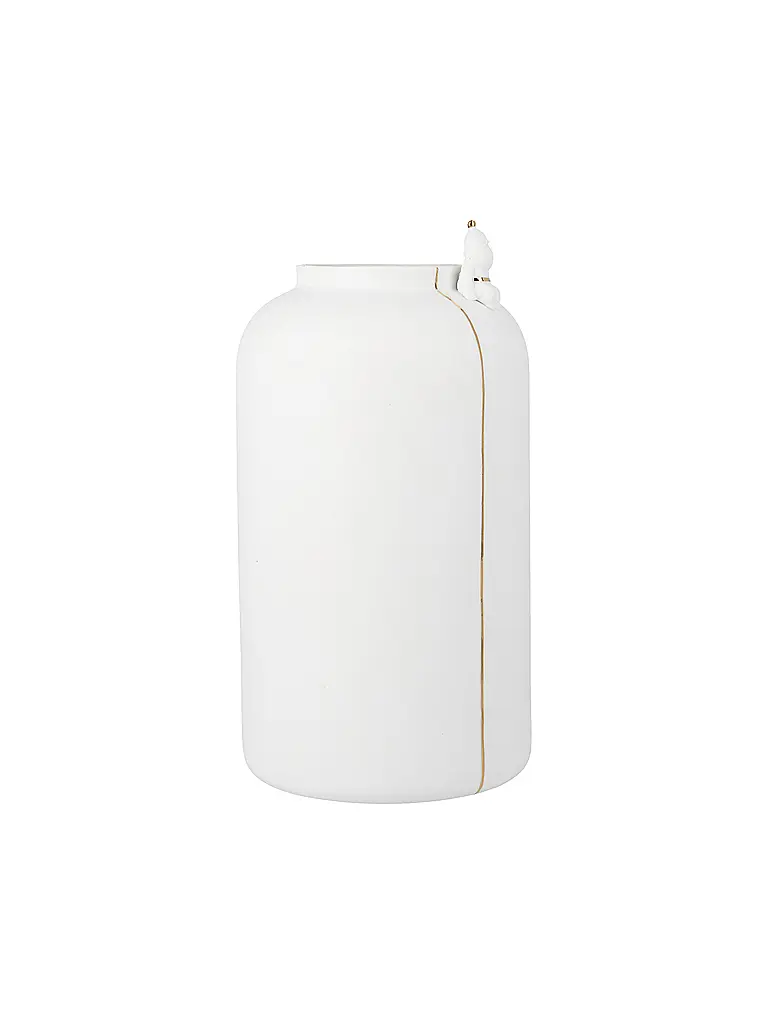 RAEDER | Weihnachtsvase Santas Winterblume  | Weiss