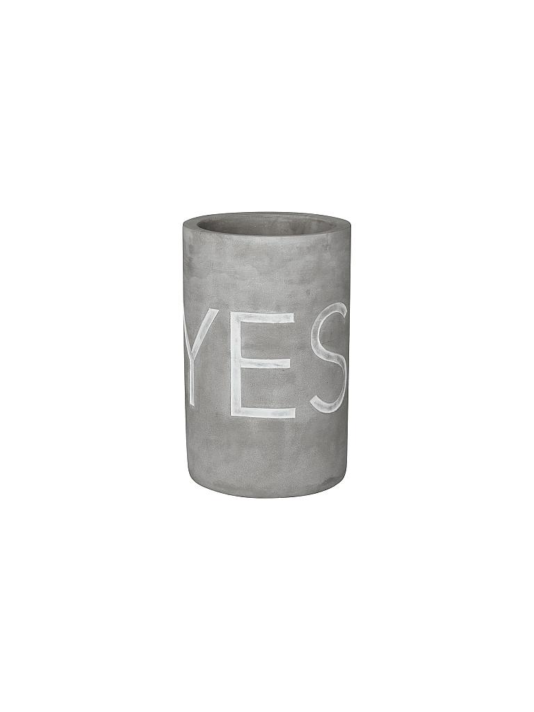 RAEDER | Weinkühler "Yes why not" 21,5cm | grau