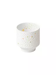 RAEDER | Windlicht 8x8,5cm STERNSCHNUPPE Sternschnuppen  | Weiss