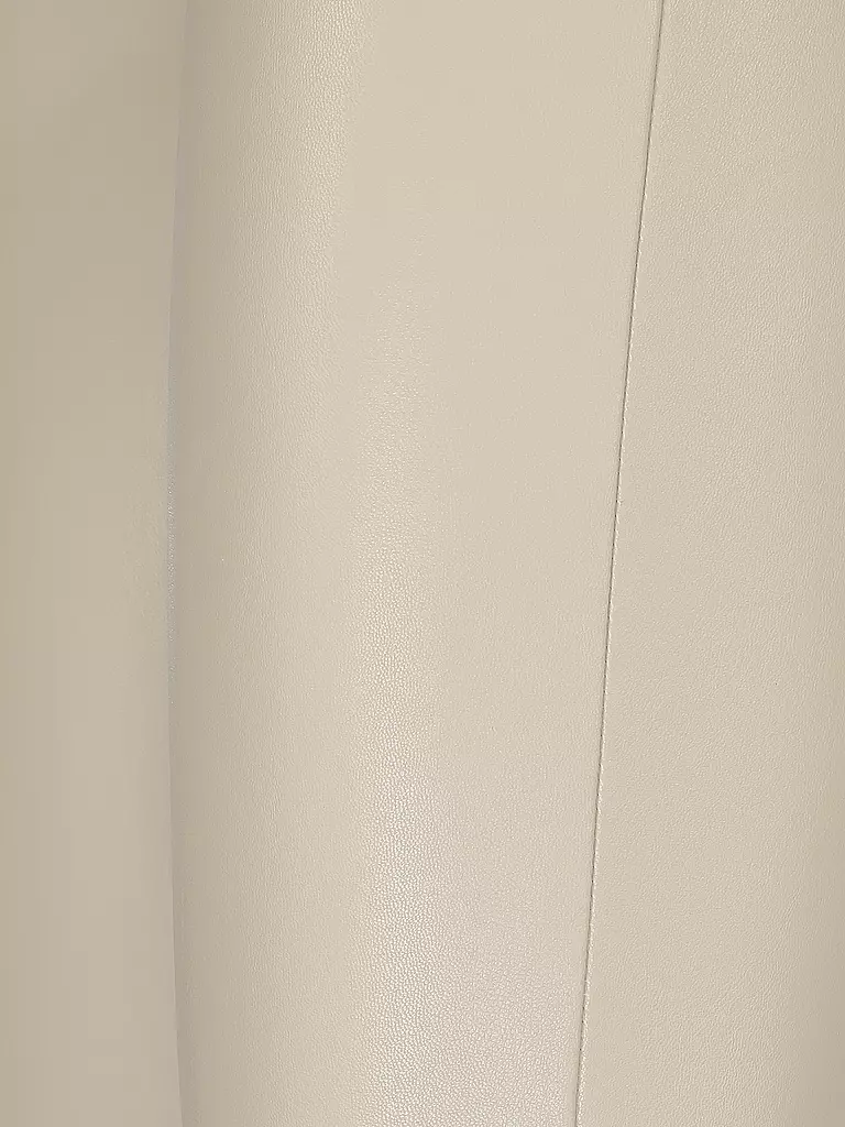 RAFFAELLO ROSSI | Hose in Lederoptik Skinny Fit RESA | beige