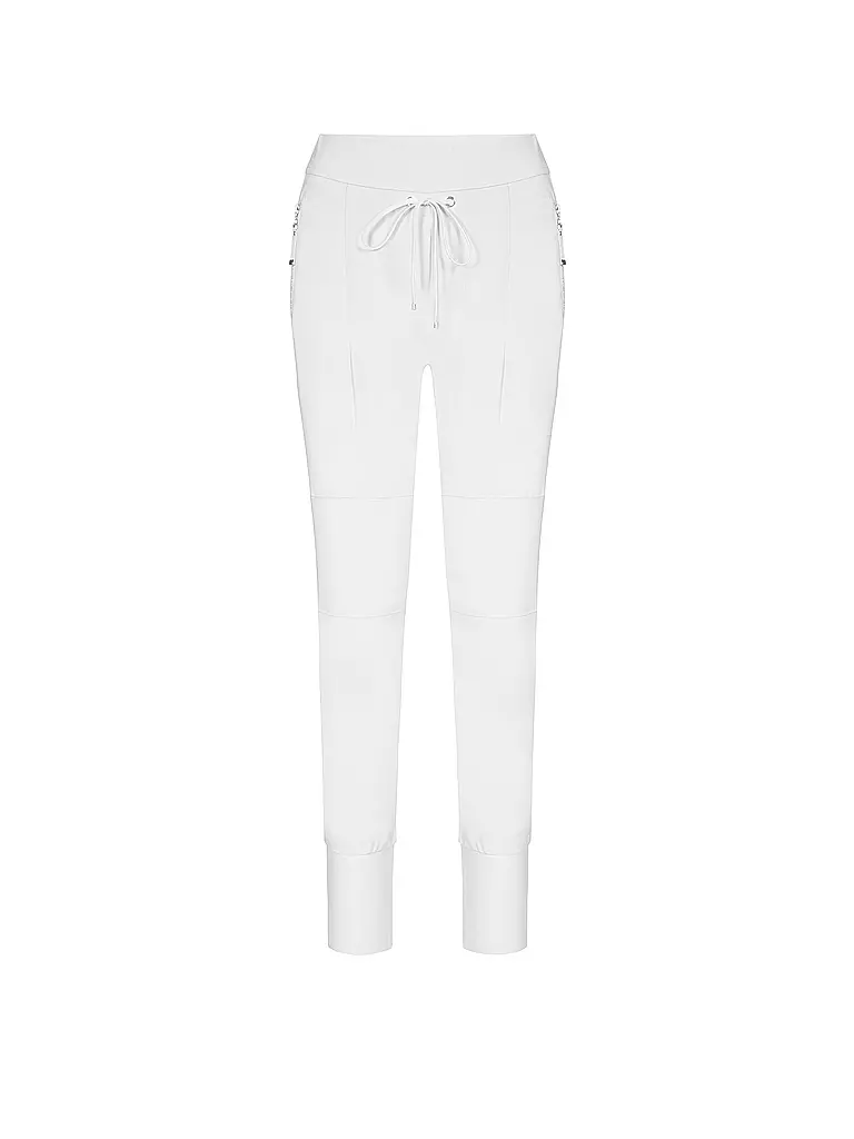 RAFFAELLO ROSSI | Hose Jogging Fit CANDY | weiss