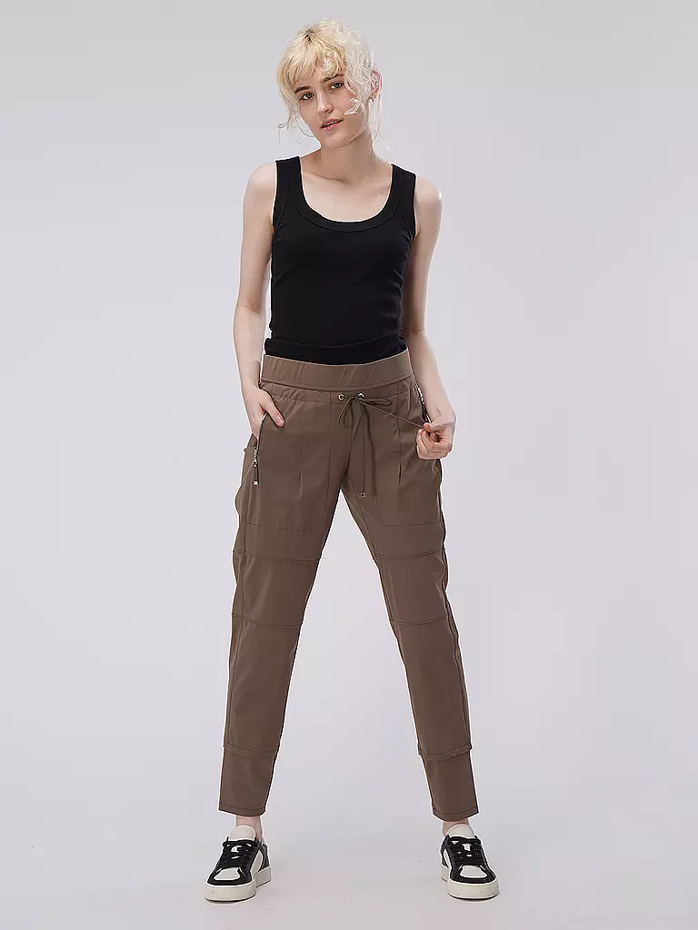 RAFFAELLO ROSSI | Hose Jogging Fit Candy | beige