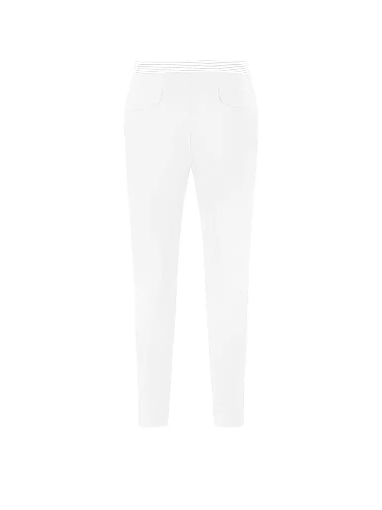 RAFFAELLO ROSSI | Hose Jogging Fit NATINA RIBBON | weiss