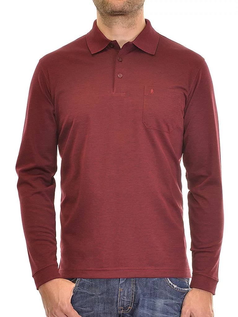 Ragman Poloshirt Red M 4