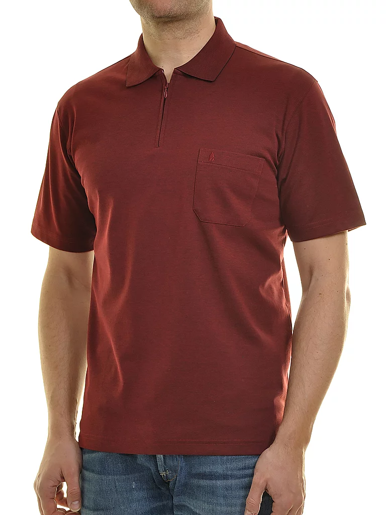 Ragman Poloshirt Red M 7