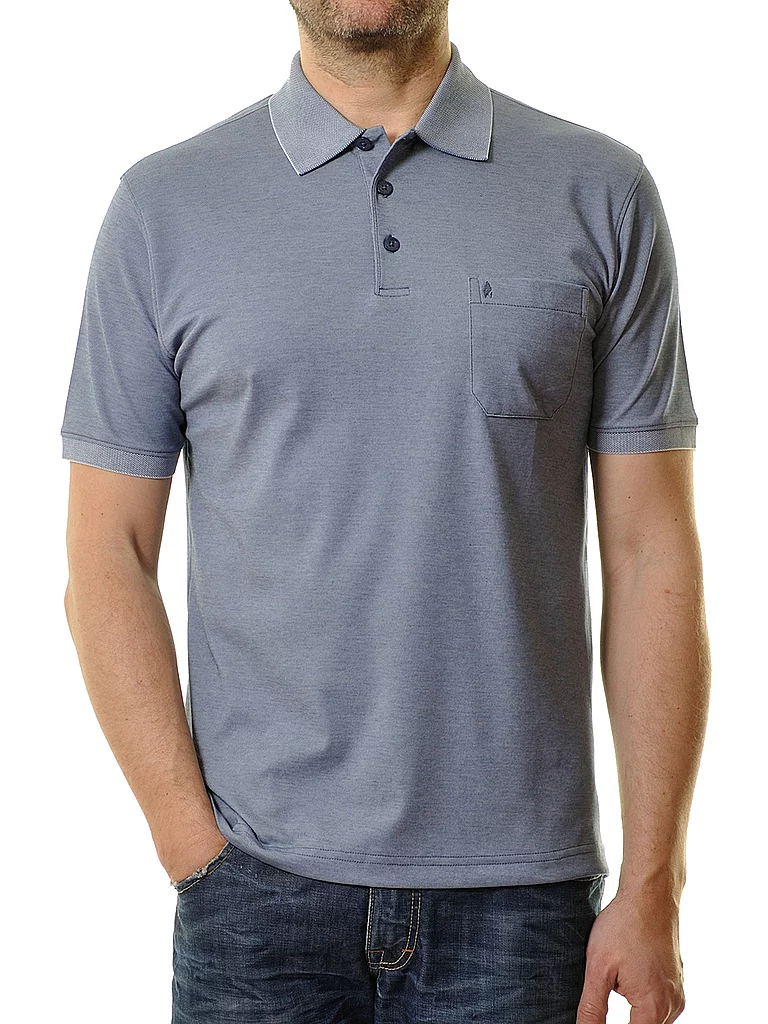 Ragman Polo Shirt Blue Size L Men 2