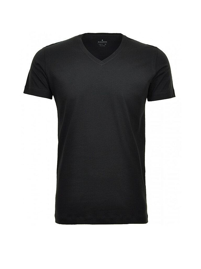 RAGMAN T-Shirt 2er Pkg schwarz | S