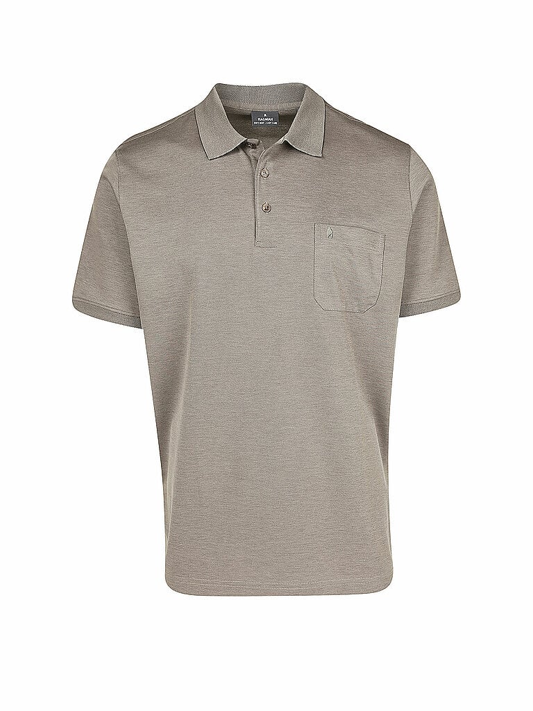 RAGMAN Poloshirt beige M herren