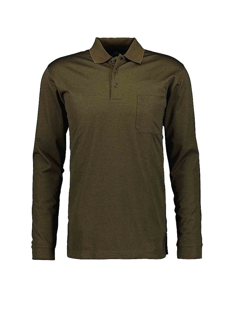 RAGMAN Poloshirt  dunkelgrün | S