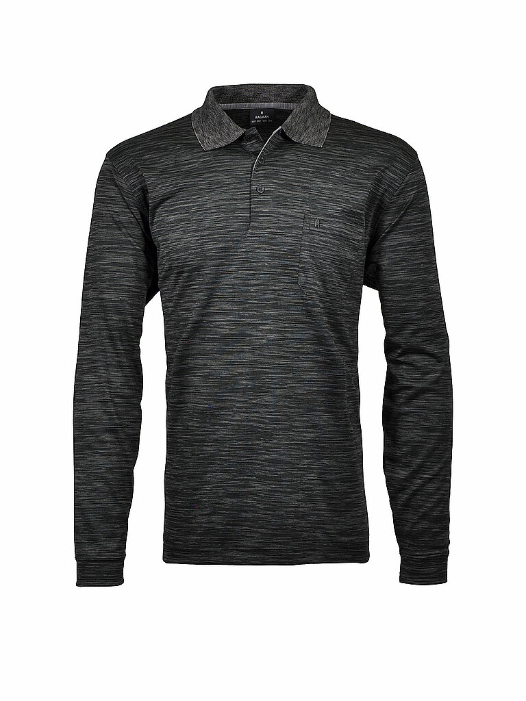 RAGMAN Poloshirt grau | S