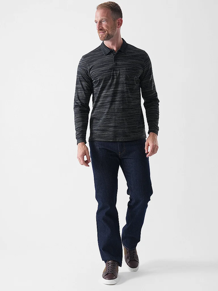 Ragman Polo Shirt Gray S 4