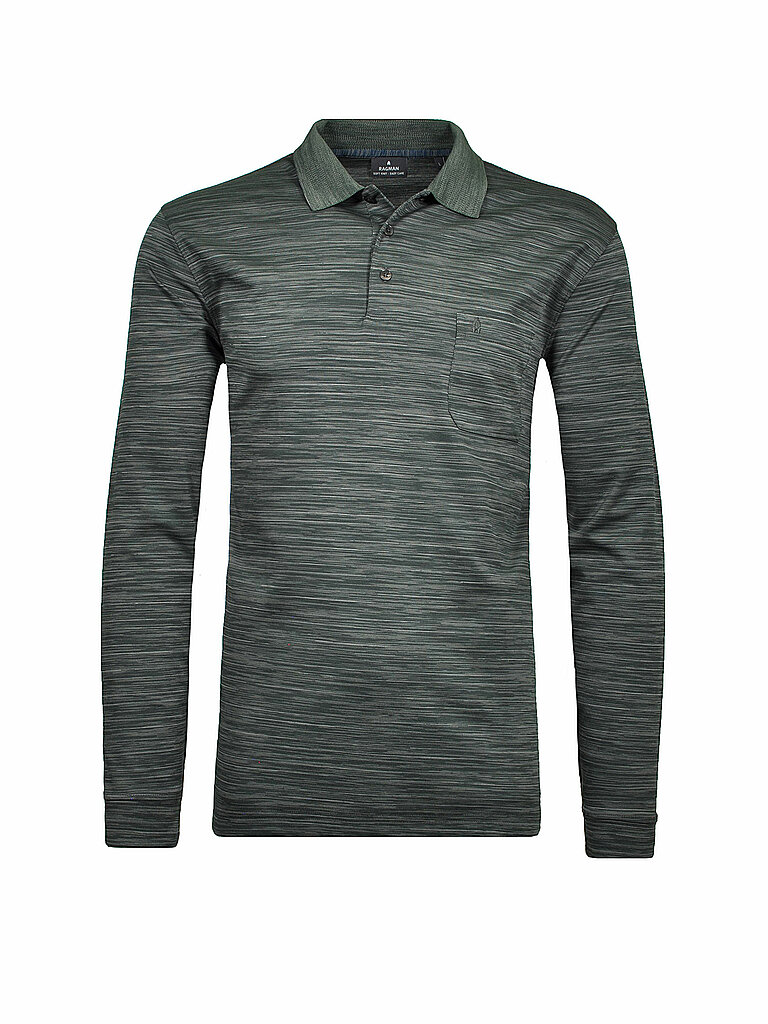 RAGMAN Poloshirt grau XL herren