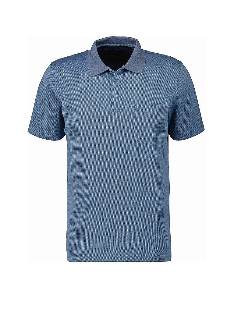 Poloshirt FISHNET blau S herren
