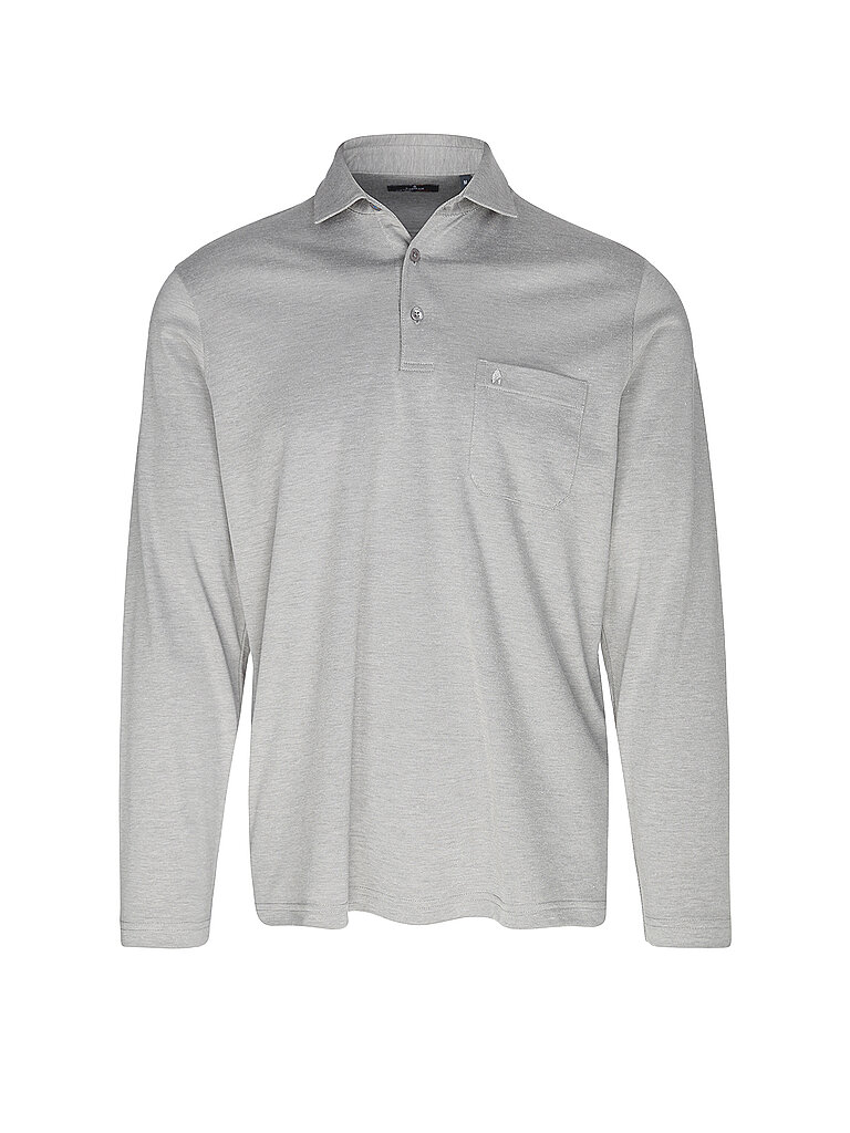 Poloshirt hellgrau S herren