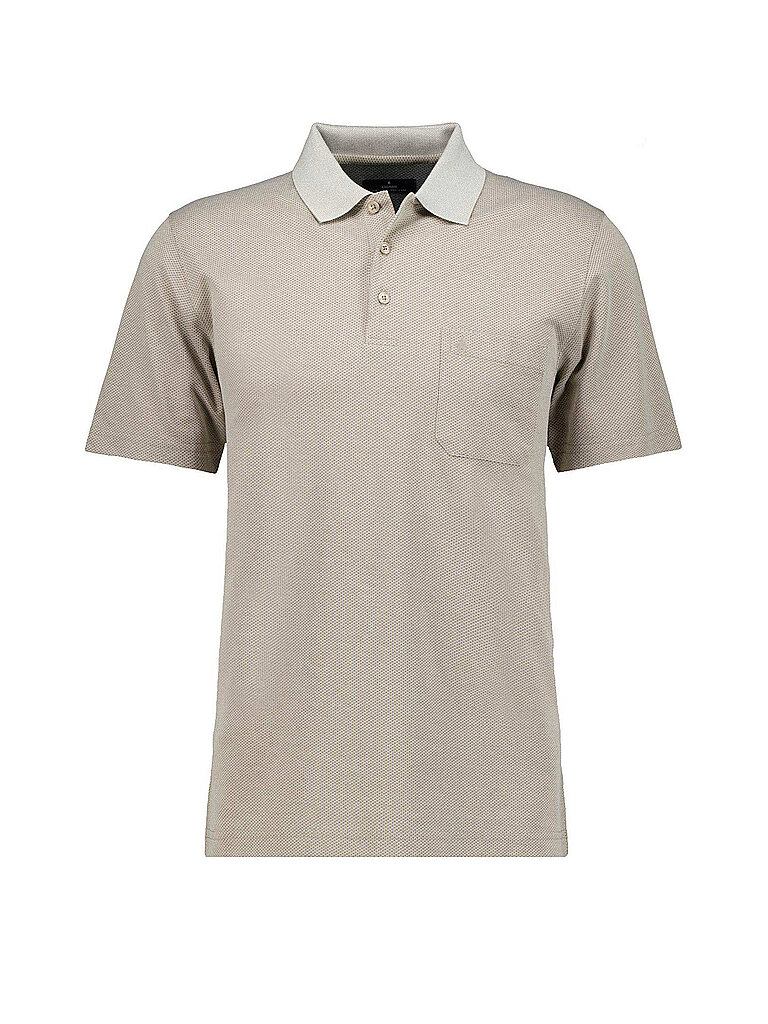 Poloshirt FISHNET beige XL herren