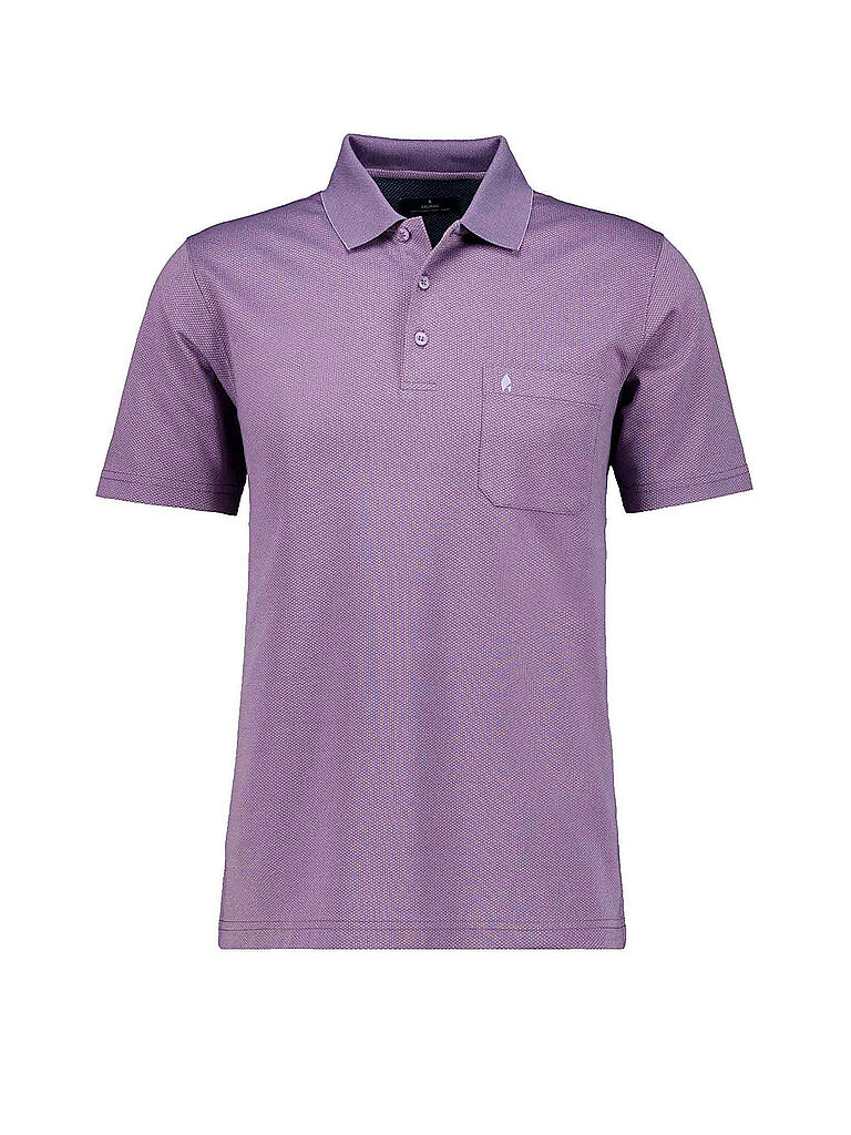 Poloshirt FISHNET lila XL herren