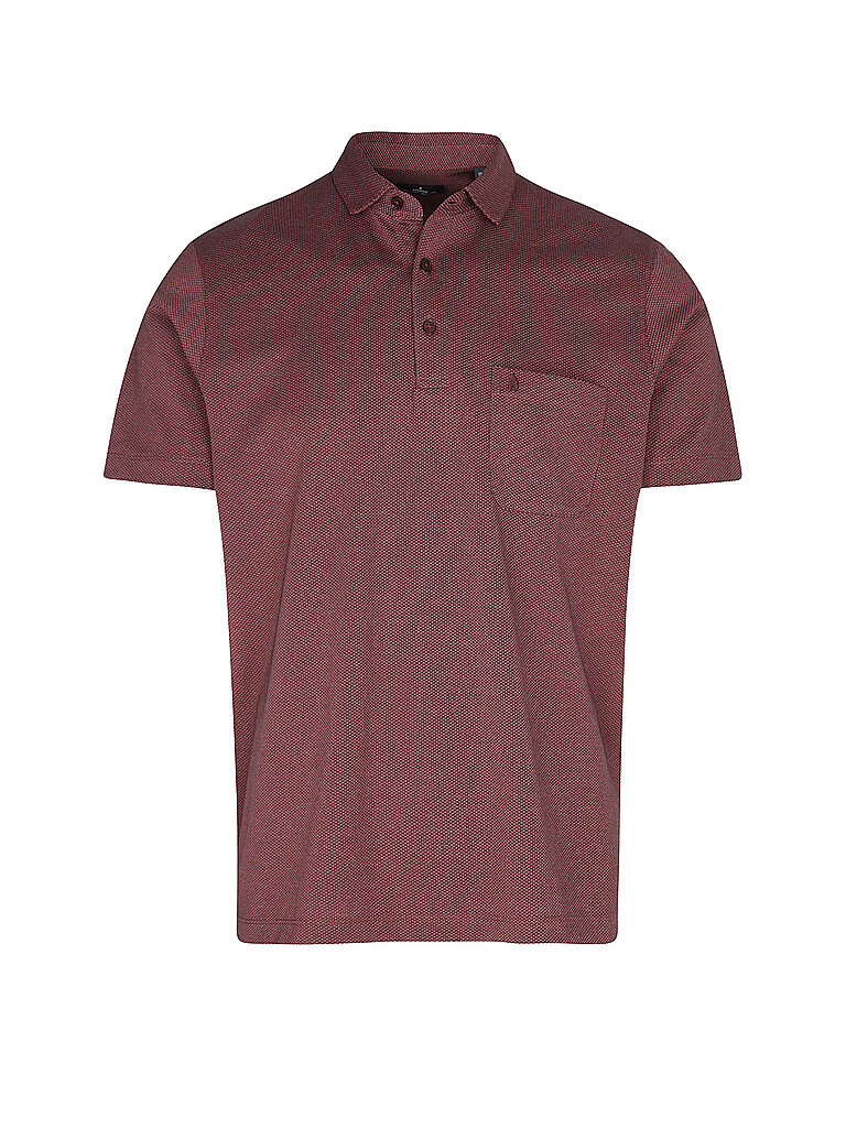 RAGMAN Poloshirt  dunkelrot | L