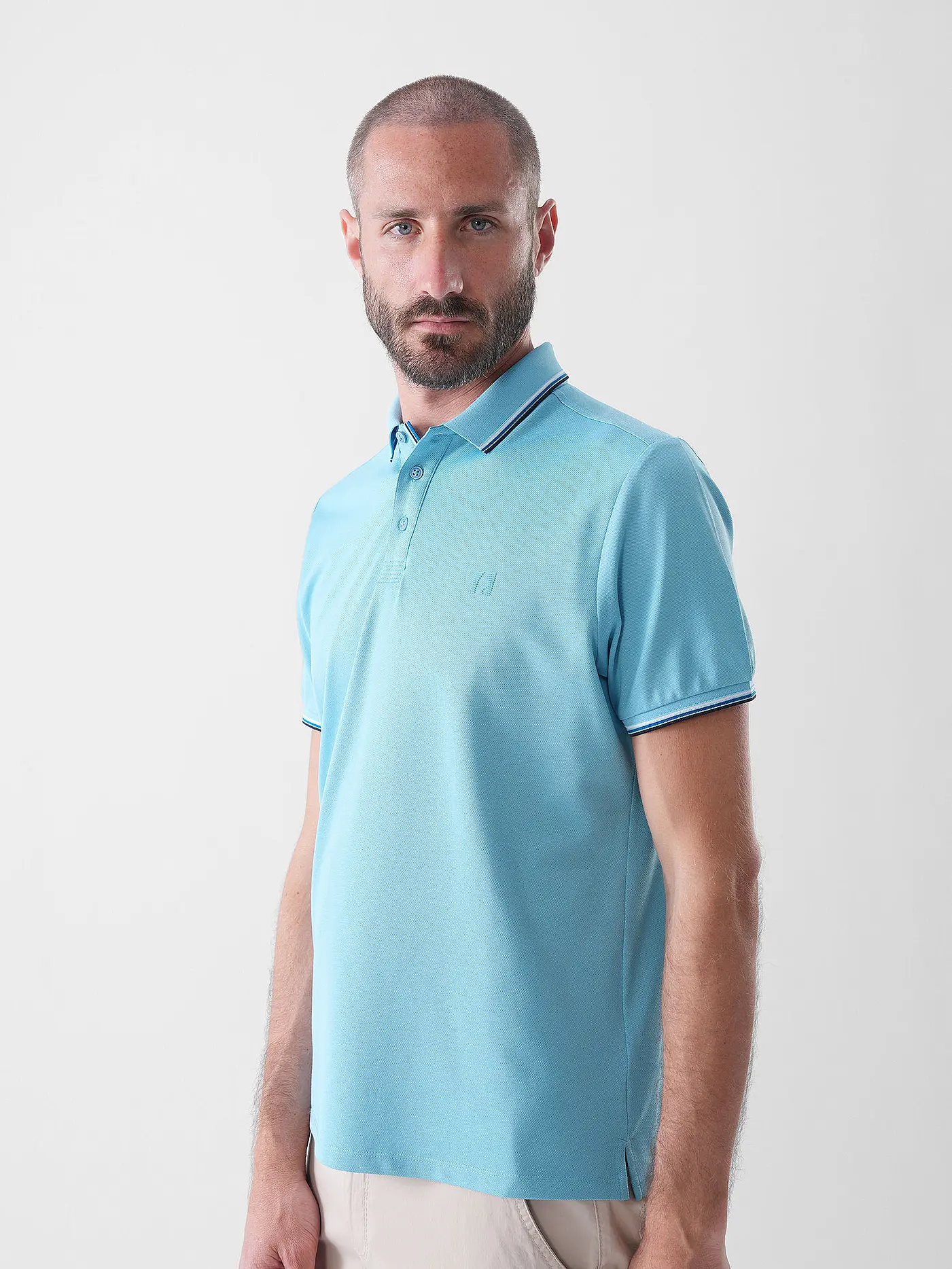 RAGMAN | Poloshirt  | hellblau