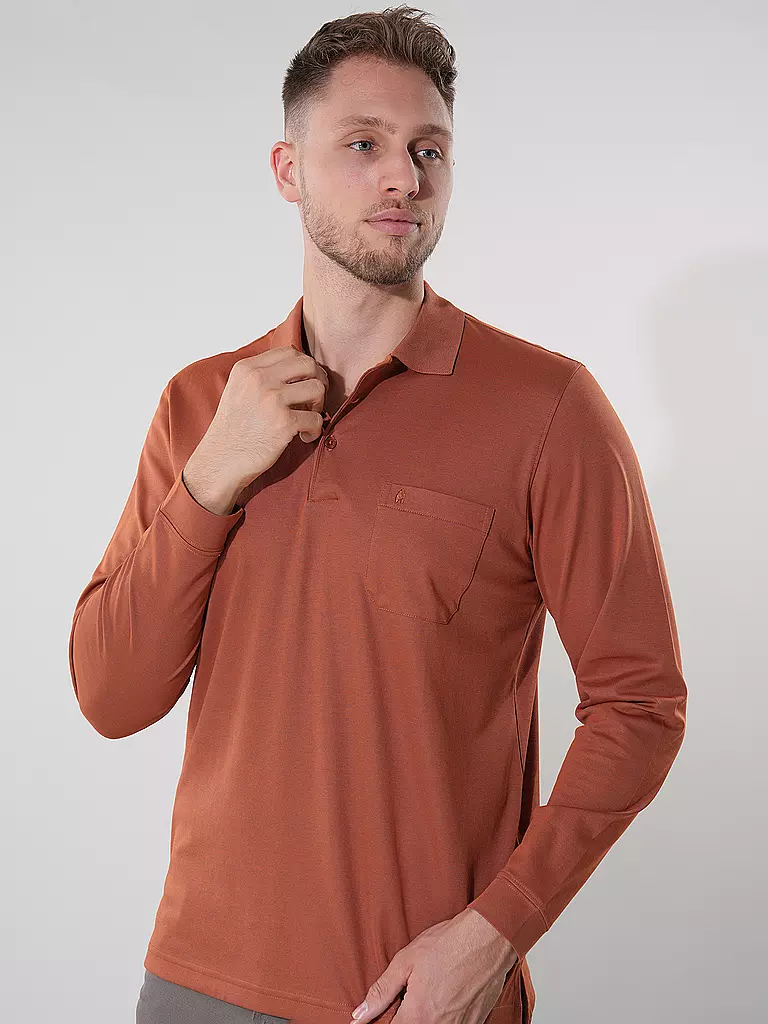 RAGMAN | Poloshirt | braun