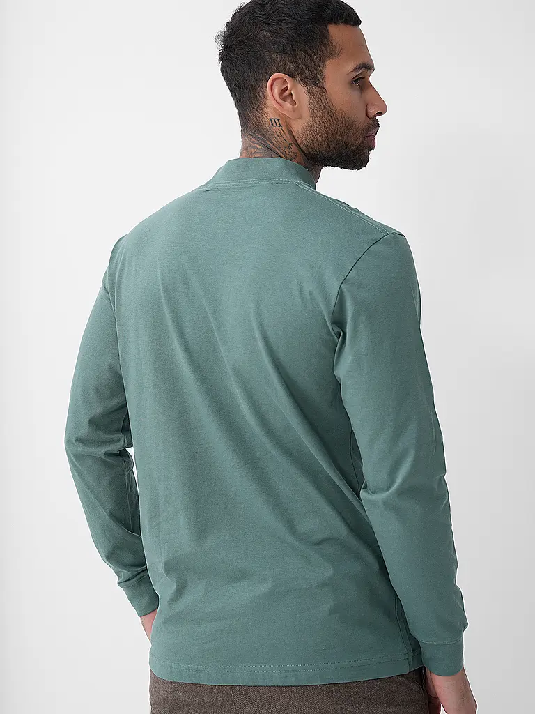 RAGMAN | Rollkragenshirt  | Grün