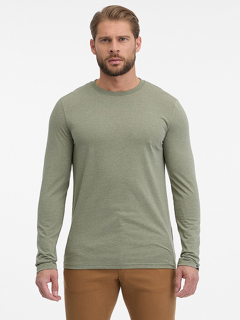 Langarmshirt ZACHARI olive XXL herren