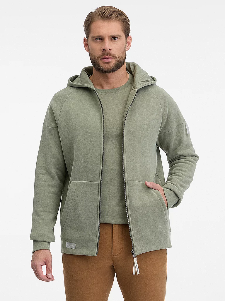 RAGWEAR Sweatjacke ZENWAY olive   M herren 2