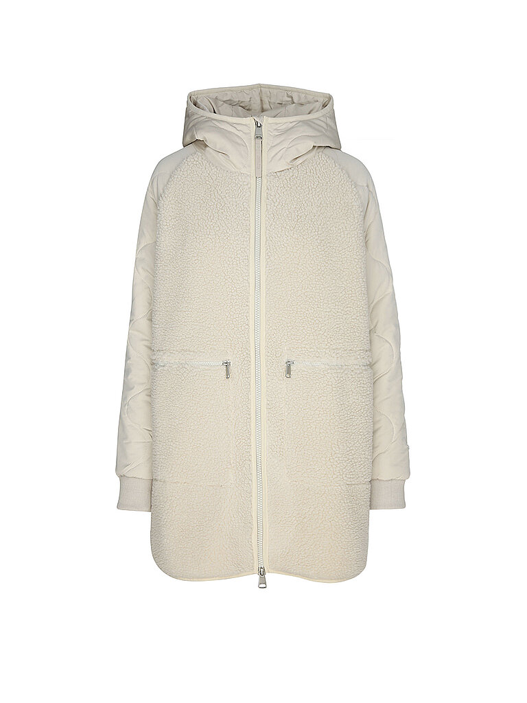 RAGWEAR Fleecejacke LONGEDDY creme | L