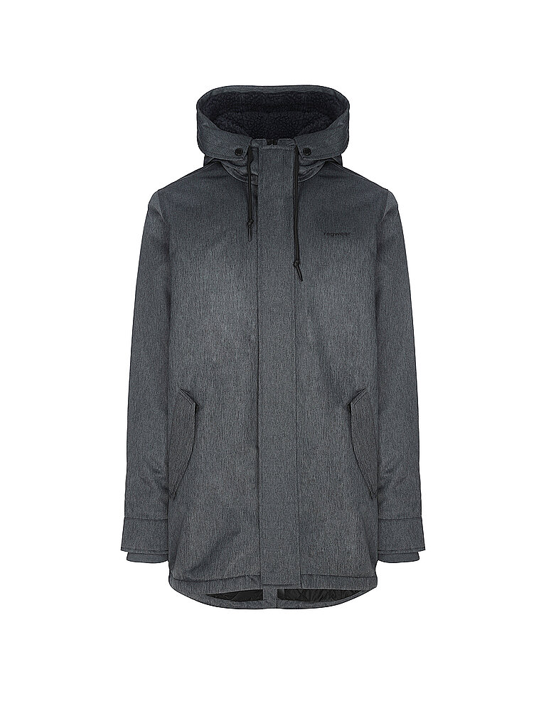RAGWEAR Parka MR SMITHEM MELANGE grau | S