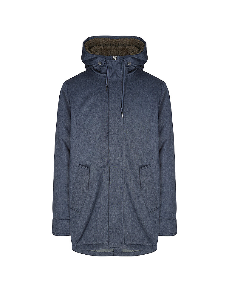 Parka MR SMITHEM MELANGE dunkelblau S herren