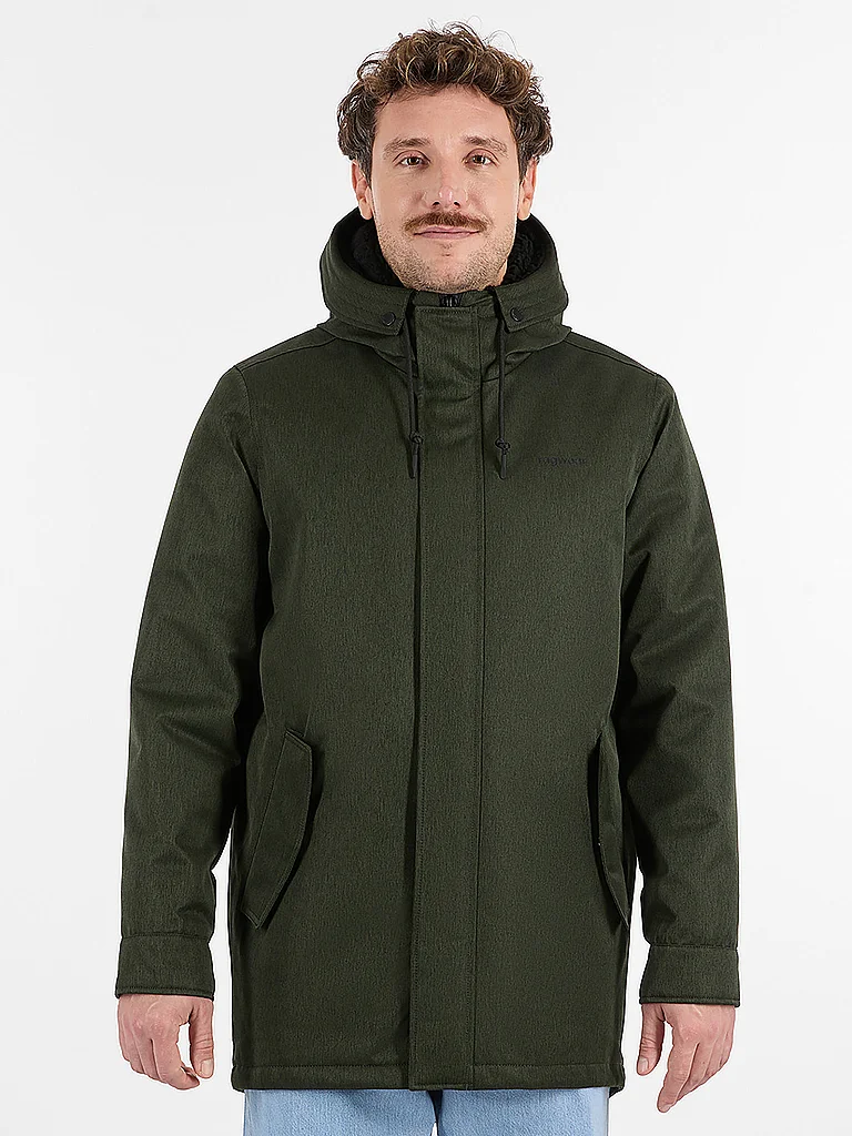 RAGWEAR Parka MR SMITHEM MELANGE dunkelgrün   L herren 2