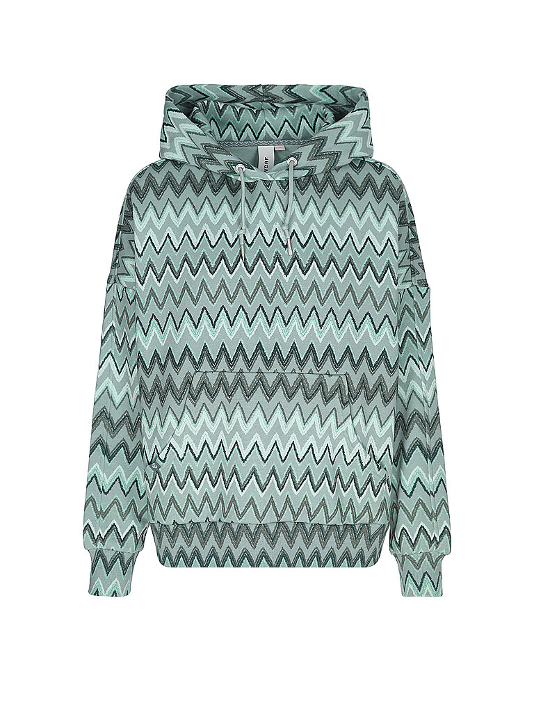 Kapuzensweater - Hoodie PIRITA PRINT hellgrün XL damen