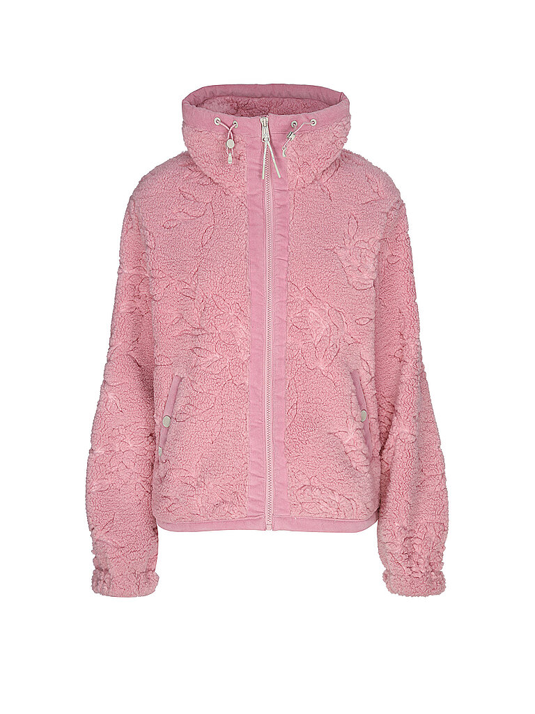 RAGWEAR Fleecejacke NORDICKA rosa | XL
