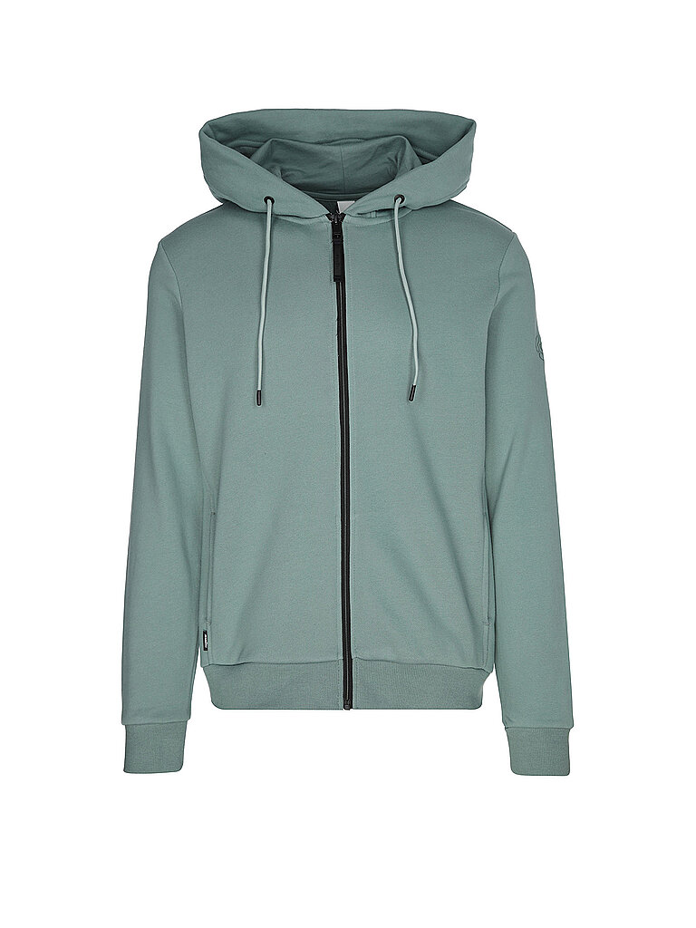 RAGWEAR Sweatjacke hellgrün | M