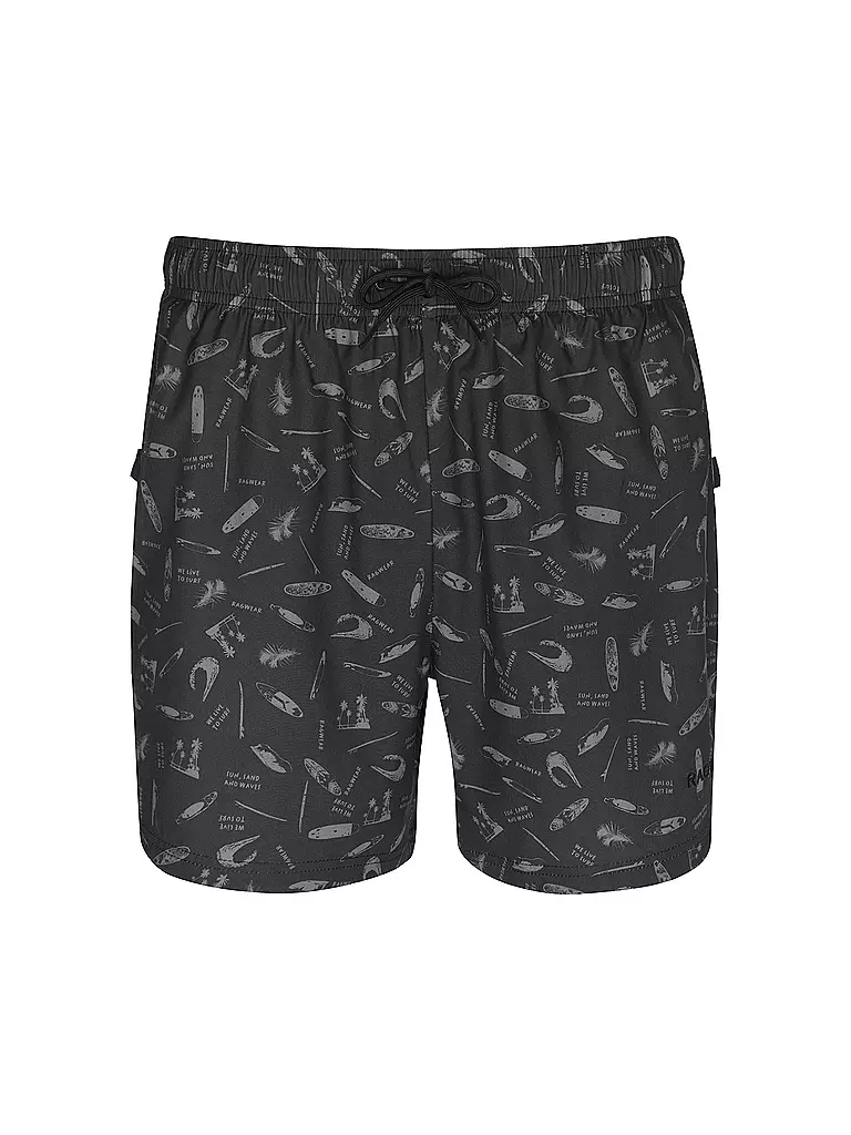 RAGWEAR | Badeshorts STANNIS PRINT | dunkelblau