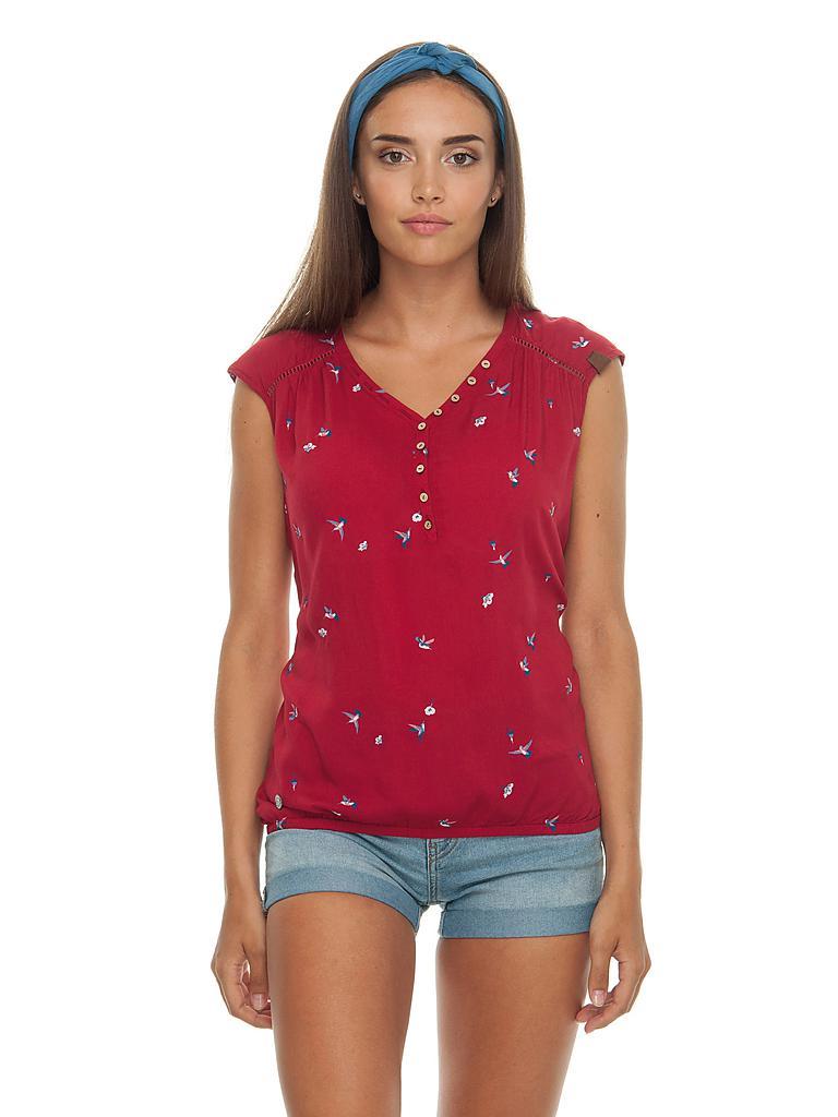 RAGWEAR | Bluse | rot