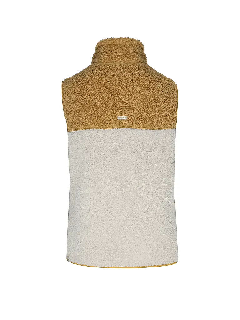 RAGWEAR | Fleecegilet  JUNNI BONDED | creme