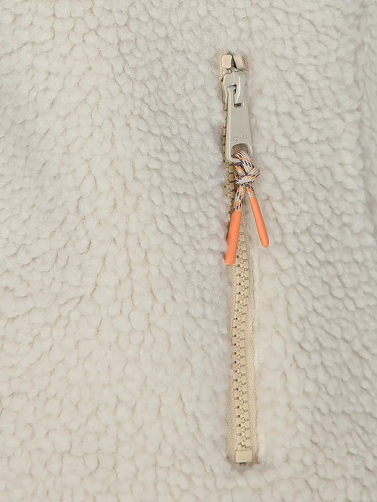 RAGWEAR | Fleecegilet  JUNNI BONDED | creme